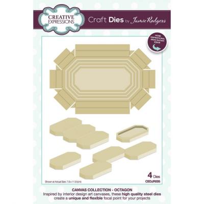Creative Expressions Canvas Collection Dies - Octagon